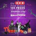 En HEB $30 de ahorro por cada $100 de compra en decoración de Halloween