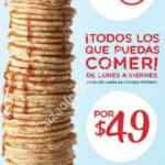 En IHOP todos los pancakes que puedas comer por $49 de lunes a viernes