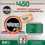 Boleto gratis para el Prudence Fest 2016 si compras productos Prudence en 7-Eleven