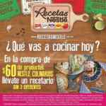 Recetario gratis en la compra de $60 pesos en productos Nestlé en Chedraui