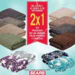 En Sears 2x1 en frazadas Palm Springs y Chateau