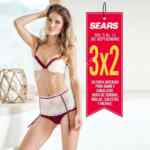 En Sears 3x2 en ropa interior para dama y caballero, en ropa de dormir, calcetas y más