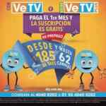 Promoción VeTV suscripción gratis al pagar el primer mes