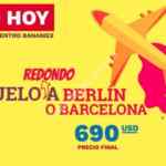 Vuelo redondo a Berlín o Barcelona a $690 dólares sólo hoy en el Live and Learn Weekend de Mundo Joven