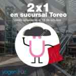 2x1 en Yogen Fruz Toreo sólo hoy