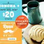 Promo Rappi Cielito Querido Café: concha + café por $20