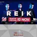 Boletos gratis para el concierto de Reik a cambio de cobijas en Forum Buenavista