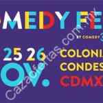 Boletos gratis para Comedy Fest CDMX del canal Comedy Central