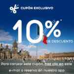 Cupón Hoteles.com 10% de descuento en reservaciones de hotel para este puente