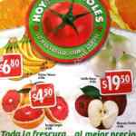 Folleto de ofertas Hoy es Miércoles de Plaza 18 y 19 de octubre: naranja y sandía $4.50, platano $6.80