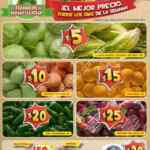 Folleto de ofertas Bodega Aurrerá de frutas y verduras del 21 al 27 de octubre a $5, $10, $15 y $20