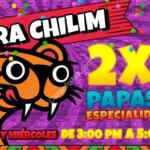 Hora Chilim en Chilim Balam: 2x1 en papas y especialidades los lunes y miércoles de 3:00 a 5:00 PM