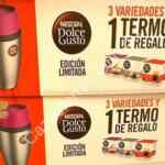 Promoción Nescafé Dolce Gusto de termo gratis al comprar 3 cajas