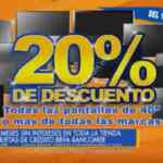 Ofertas Chedraui fin de semana: 20% de descuento en todas las pantallas a partir de 40" y más