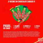 Cupón Oxxo Carlos V GRATIS al registrar tu correo