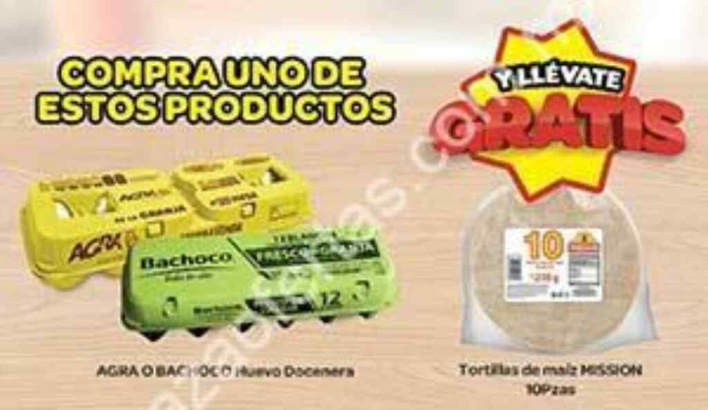En Oxxo tortillas de maíz Gratis al comprar docenera de huevos