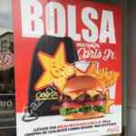 Recibe una bolsa multiusos Carls Jr en la compra de un combo grande + $19 pesos