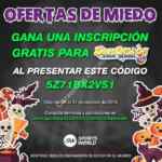 Promoción de Halloween Sports World: Inscripción gratis a la escuela de natación Safe Splash presentando código