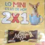 2x1 en paletas Mega Mini en tiendas Oxxo los miércoles