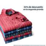 En Gap 50% de descuento en la segunda prenda en polos, blusas, camisas y playeras