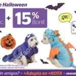 Promoción Maskota Weekend: 20% de descuento + 15% en bonificación en productos de Halloween