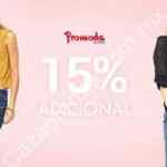 Cupón Promoda 15% de descuento en toda la tienda en línea