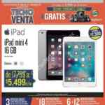 Ofertas Tecno Venta Radioshack: bocinas Logitech gratis en compras de $4,999 y iPad Mini 4 a $5,499