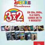 En Sanborns 3x2 en CD, DVD, blu ray y series de TV