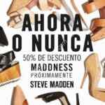 Steve Madden Madness 2016: 50% de descuento en zapatos a partir del 15 de octubre