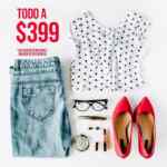 Todo a $399 en la tienda en línea de Promoda