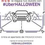 Código Uber Halloween: viaje de $150 y dulces gratis este 29 de octubre