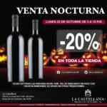 Venta Nocturna la Castellana 3 de octubre: 20% de descuento en toda la tienda