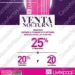 Venta Nocturna Liverpool Octubre 14 y 15: 25% de descuento ó 20% en monedero + hasta 20 msi