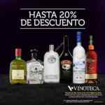 En Vinoteca hasta 20% de descuento en vinos y licores seleccionados