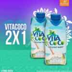 2x1 en agua de coco Vitacoco en Nutrisa