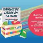 13vo Tianguis de libros en la UNAM del 7 al 12 de noviembre