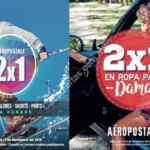 En Aeropostale 2x1 en ropa para dama y caballero