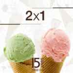 2x1 en helados en Crepes & Waffles durante noviembre