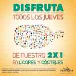 En restaurantes The Melting Pot 2x1 en licores y cocteles todos los jueves
