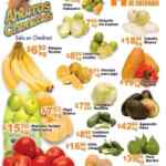 Ofertas Chedraui de frutas y verduras 8 y 9 de noviembre 2016 (jitomate, manzana, platano y papa)