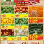 Folleto de ofertas Bodega Aurrera en frutas y verduras 4 al 10 de noviembre: mandarina y pepino $12.90