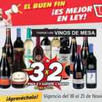 Folleto de ofertas Casa Ley El Buen Fin 2016: Descuentos en pantallas, línea blanca, 3x2 en vinos y más