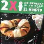 Promoción Cielito Querido Café Rosca de Reyes: 2x1 en bebidas si te sale el monito