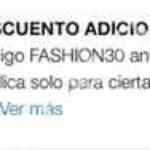 Cupón Amazon Cyber Monday 2016: 30% de descuento adicional en moda