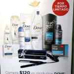 Promoción Dove Farmacias Guadalajara: plancha para el cabello gratis al comprar $120