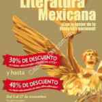 Feria de la Literatura Mexicana FCE: Hasta 40% de descuento en títulos seleccionados
