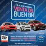 Promociones Ford El Buen Fin 2016: Hasta 30 meses sin intereses, enganche del 10% y más