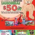 En HEB $50 de descuento por cada $100 en juguetería, 2x1 en pilas y 2x1½ en abrigos, chamarras y sudaderas