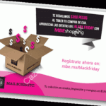 Promoción Black Friday 2016 MBE: $350 de descuento en costos de envío desde EUA