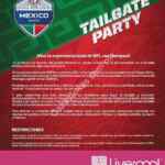 Promoción Liverpool NFL México: entrada gratis al Tailgate Party en el Lienzo Charro al comprar $999 en productos NFL